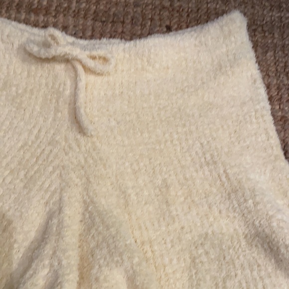 Danielle Bernstein Fuzzy Drawstring Shorts - Picture 4 of 5